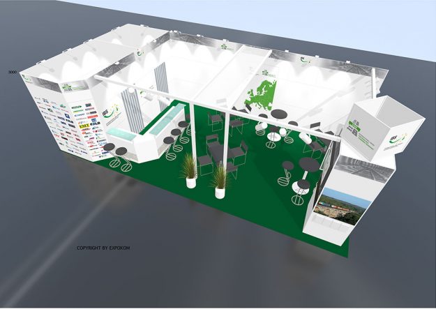 Der Messestand der IBS wartet in München Halle B 6 /300 vom 9. - 12. Mai auf seine Gäste